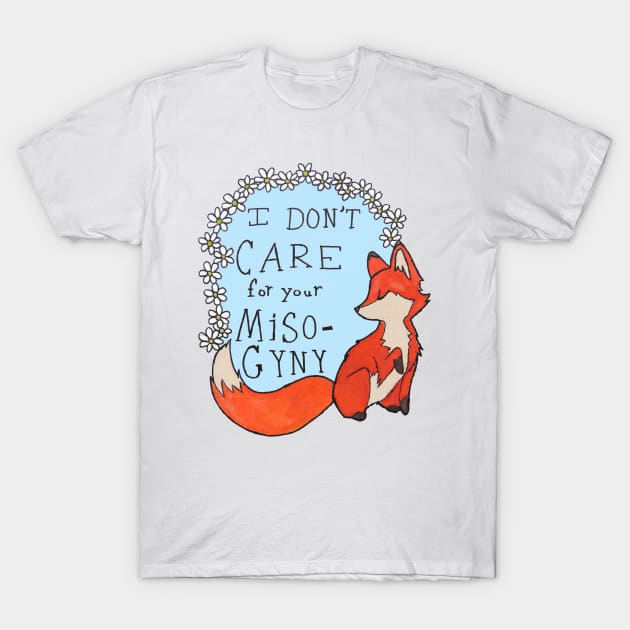 Feminist Fox T-Shirt by Tamaghosti